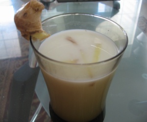 Ginger milk keeps bone healthy